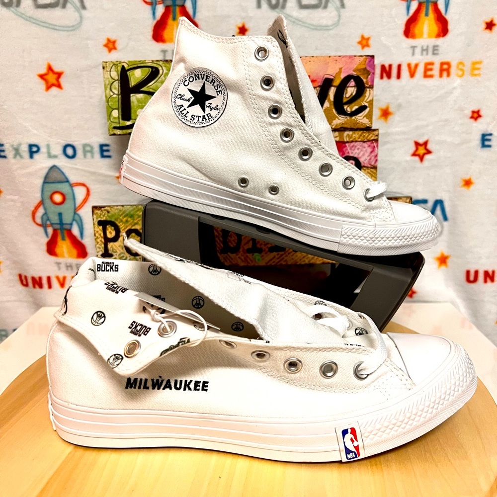 CONVERSE CTAS HI BUCKS MILWAUKEE BASKETBALL